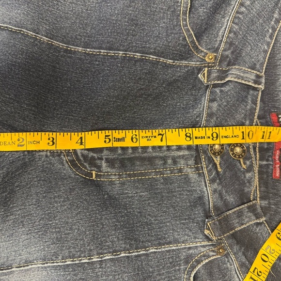 Maurices vintage Y2K  flare Leg Jeans in Deep Blue women’s denim jeans - Picture 6 of 8